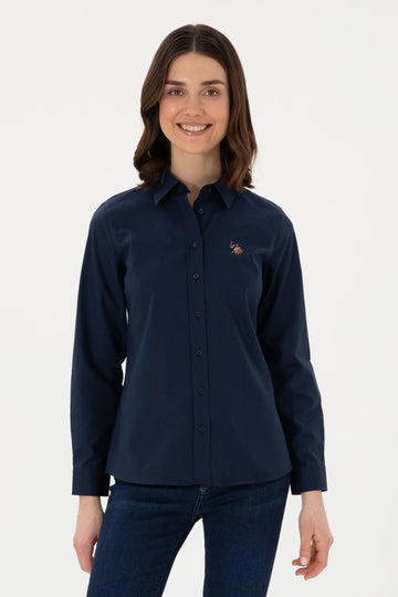 USPA Polo Shirt Women Woxcolor Navy VR033 USSHW050 US Polo Assn.